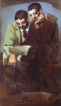 パブロ・ピカソ Painting - 1921 年の手紙の朗読 パブロ・ピカソ